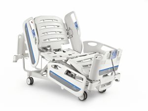 Catre clínico eléctrico malvestio cama eléctrica 4 secciones con extensión unidad